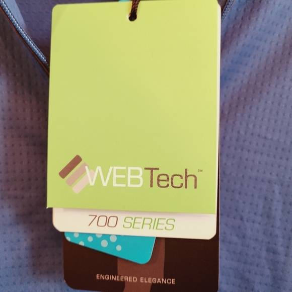 NWT Women's 700's Series Webtech Golf Shirt - Picture 7 of 10